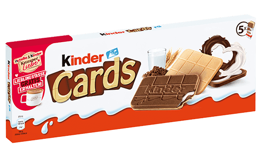 kinder Cards Aktionspackung