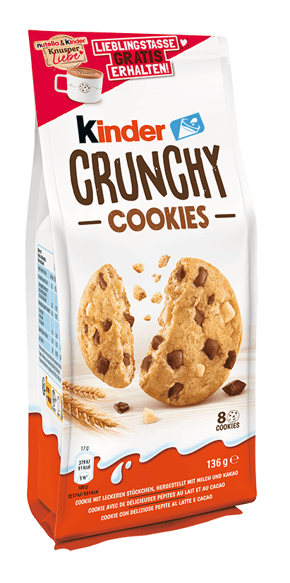 kinder Crunchy Cookies Aktionspackung